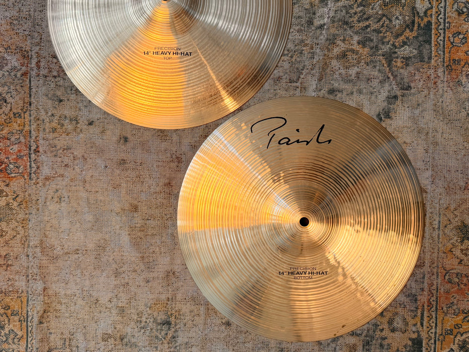 PAISTE SIGNATURE Precision Heavy Hihats 14” 950 1370 g CLEAN LOOK CLEAN TONE!