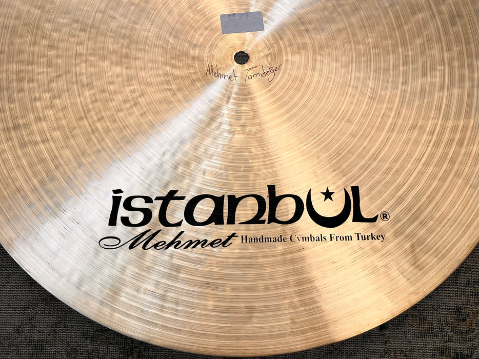 Rare DARK WARM ISTANBUL Mehmet 20" FLAT RIDE 1924 g Controlled Ultra Smooth! Incredible!