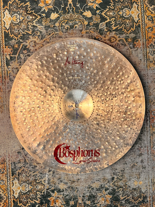 Bosphorus LYRIC Ari Hoeing Crash Ride 21” Sizzle DRY COMPLEX THIN Only 2196 g CLEAN! Beautifully DEEP HAMMERED