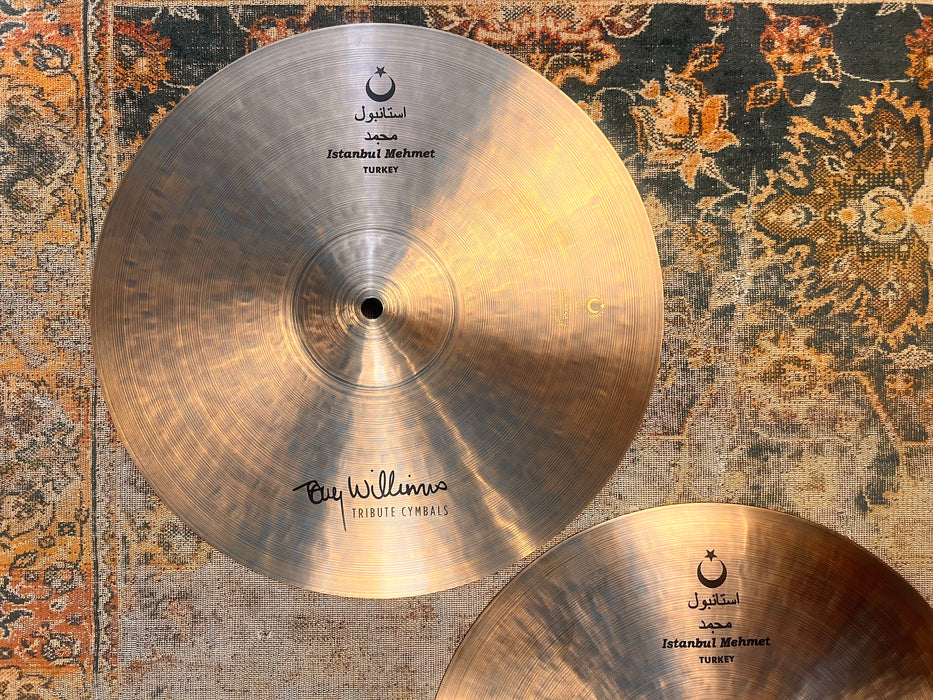 Rare ISTANBUL Mehmet TONY WILLIAMS Hihats 15” 1098 1158 g IMMACULATE! GORGEOUS! Dark!