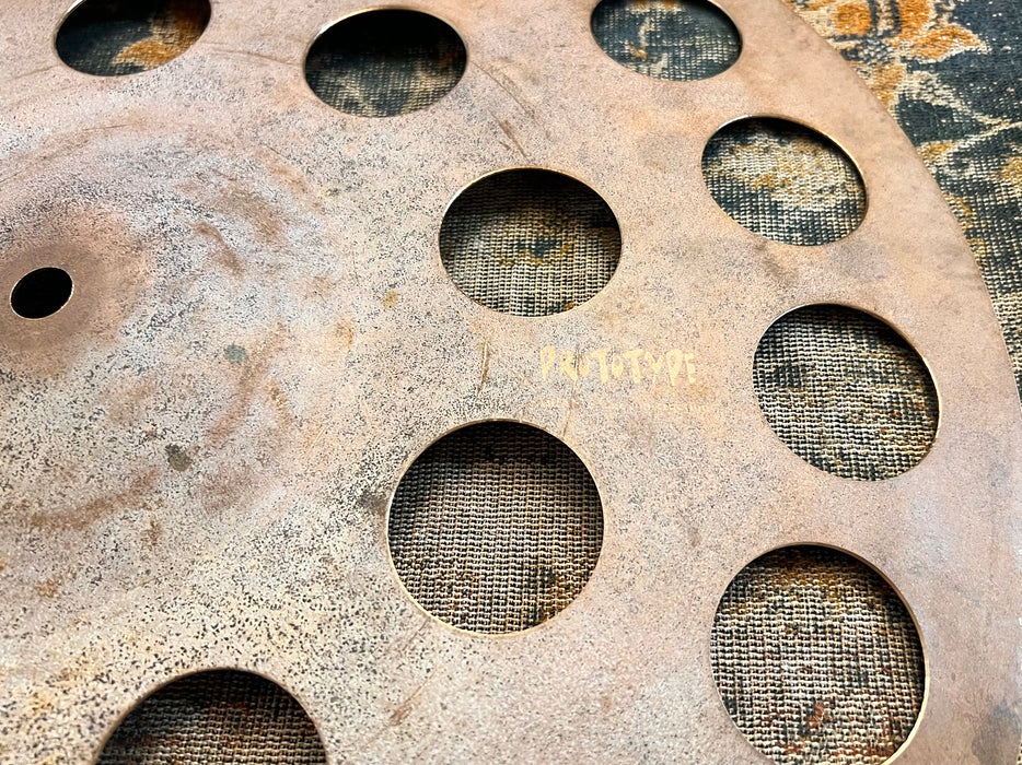 Unique Sabian PROTOTYPE SICK HATS in 17” Hihats MEET THE MASTERS 1124 1590 g PERFECT! VAULT