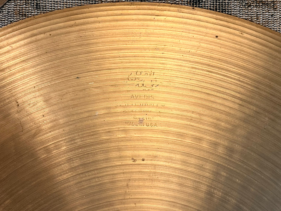 Vintage Zildjian 1970s 15” NEW BEAT Hihats 1234 1528 g FAMOUS 70s TONE! CRISP, FAT & Articulate!