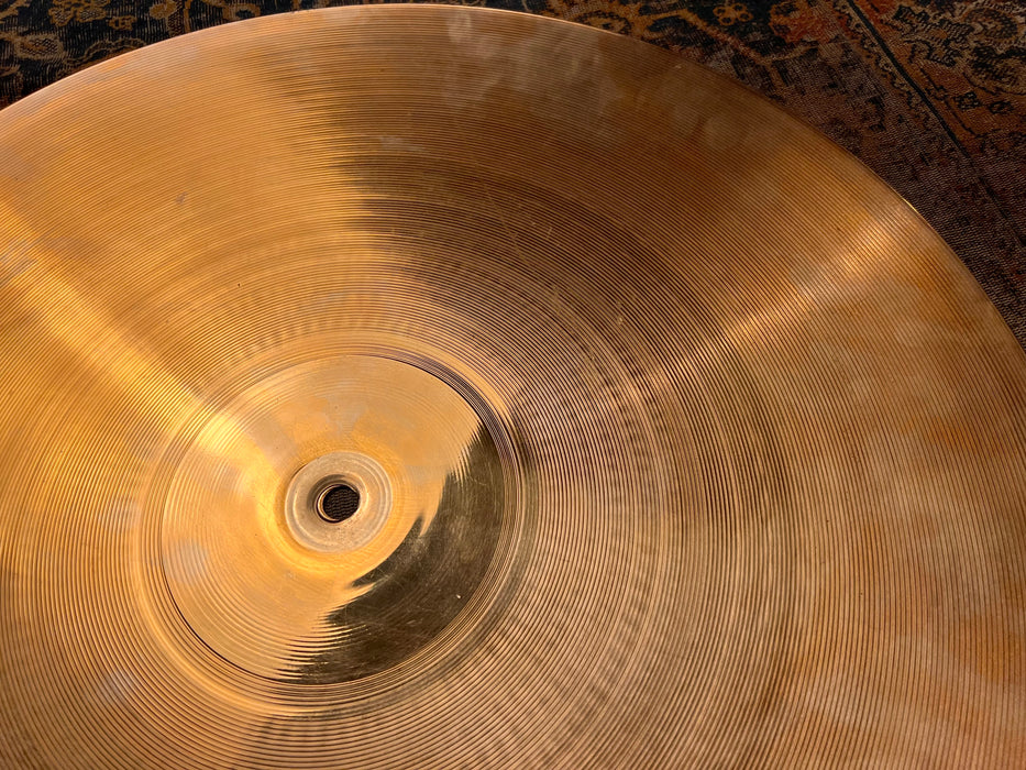 Discontinued Ultra Smooth GLASSY Zildjian 20” A CUSTOM FLAT RIDE 2296 g