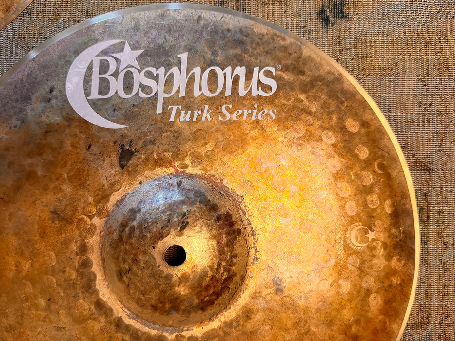 FAST Dry Complex Bosphorus TURK 13” Hihats RARE & MINT! RAW UNLATHED 768 & 950 g