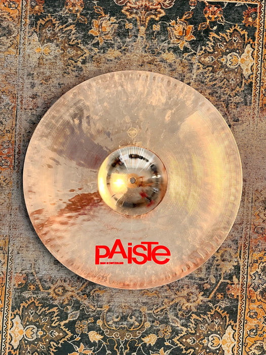 PAISTE 2002 20” WILD CRASH Reflector Finish w Thin Lathing BIG BELL Crash Ride 1872 g