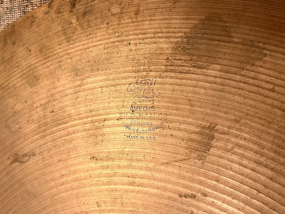 Vintage Zildjian Paperthin Crash 18” ONLY 1366 g FAST Semi-Complex RINGO! Razor Thin Edge
