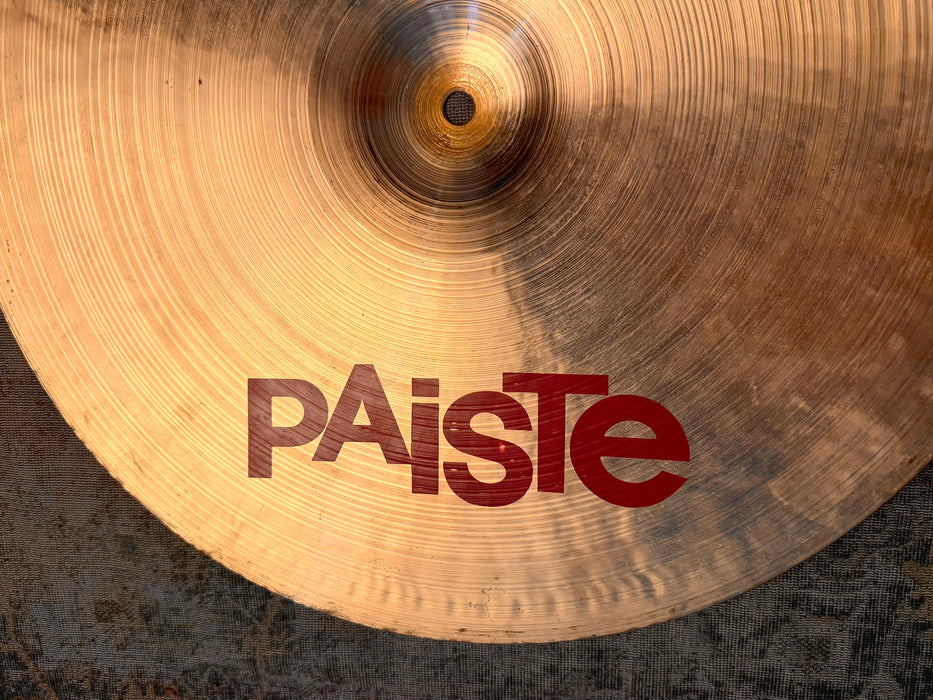 BONHAM Paiste 2002 Ride 18” CLASSIC TONE Discontinued! RARE! ICONIC! 1808 g