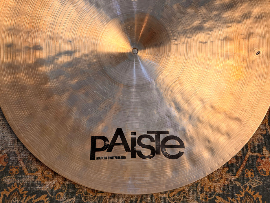 Paiste MASTERS 22” DARK RIDE CLEAN! 2610 g Sizzle! LIGHT COMPLEX AIRY! Don’t Pay $820!