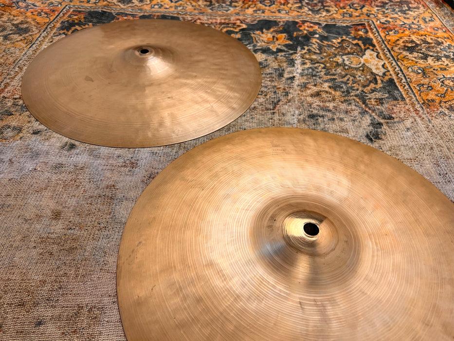 Vintage Zildjian ISTANBUL K HIHATS 14” 854 932 g The REAL DEAL! Perfect Elixir of DRY & COMPLEX