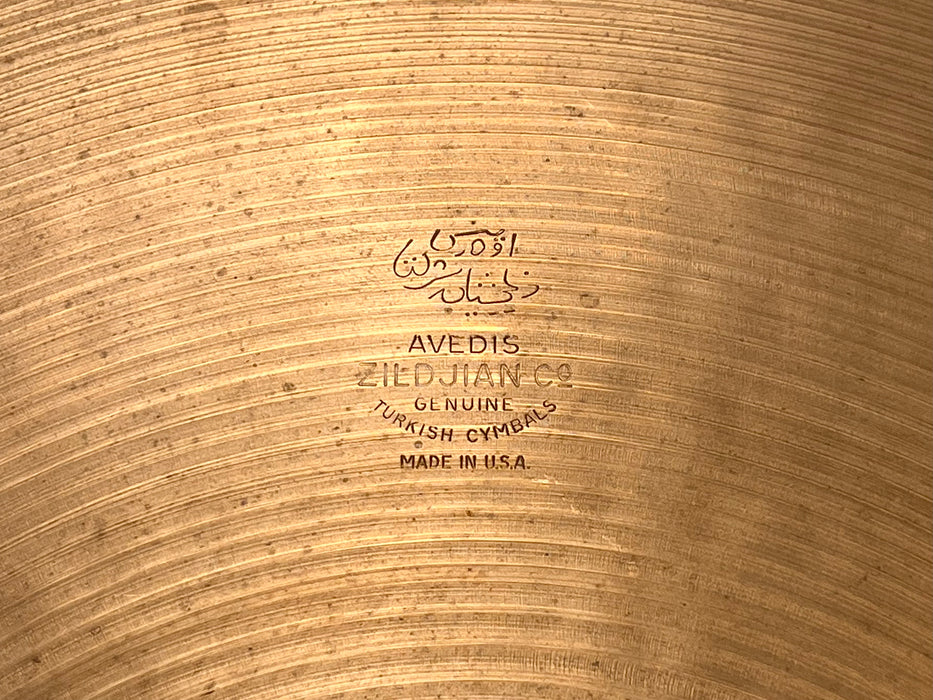 DARK Vintage Zildjian 1960s EARLY NEW BEAT Hihats 15” 1088 1412 g WARM 60s Tone