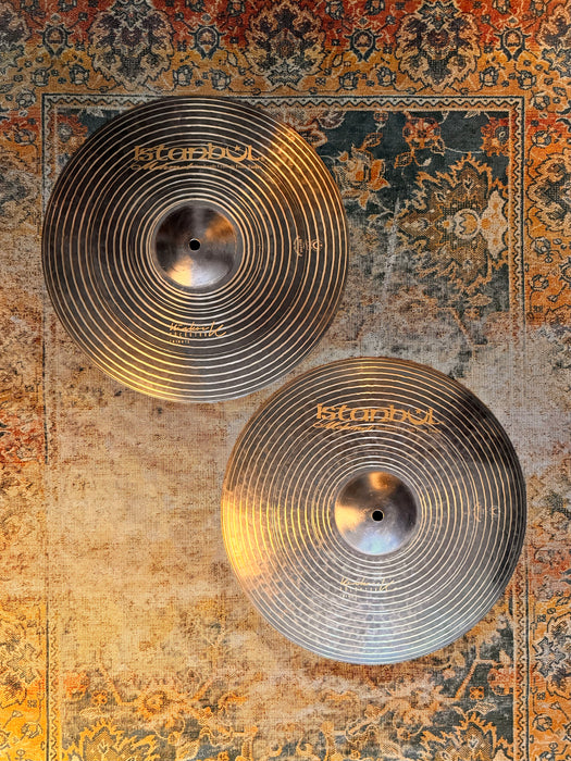 Dark Dry Istanbul Mehmet Kirkor K 15" Hihats 1210 1440 g IMMACULATE Great