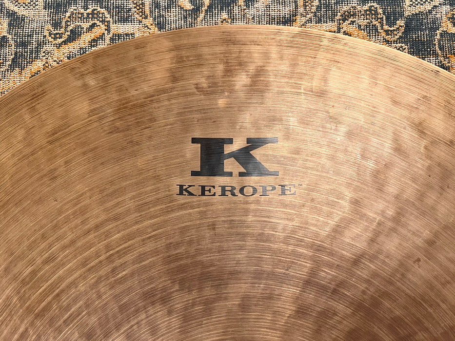Zildjian KEROPE 20” Ride Crash 2188 g VERY DRY! Smooth CLEAN Amazing! Great Definition!