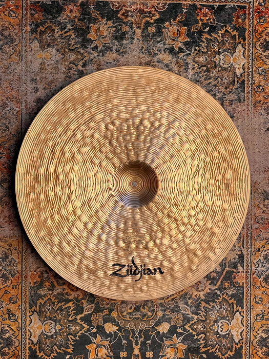Zildjian K CONSTANTINOPLE HI BELL DRY RIDE 22” 2610 g RARE WIDE LATHE K Cons! DRY Aged 20 Years!