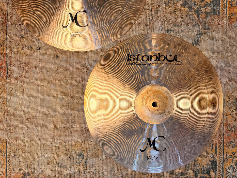 RARE Dark Complex HUGE ISTANBUL MEHMET 15” MC JAZZ Hihats Perfect! 1114 1334 g ONLY PAIR I’ve Seen