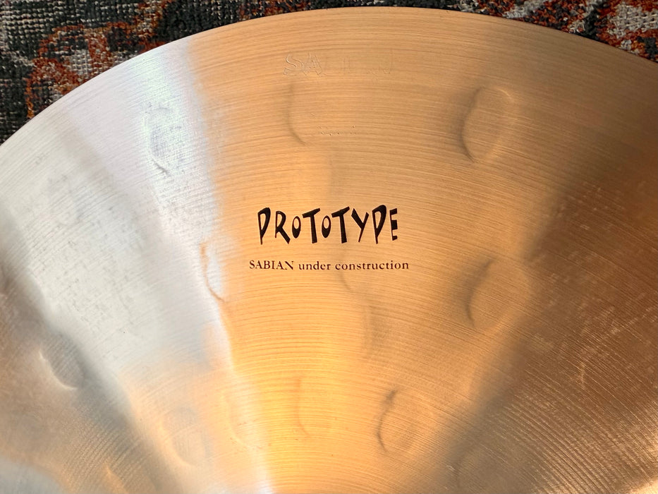 UNIQUE CUSTOM Sabian PROTOTYPE HHX QUICK BEAT GROOVE HATS Hihats in 13” 828 1192 g MINT!