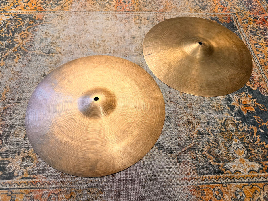Vintage Zildjian ISTANBUL K HIHATS 14” 758 954 g The REAL DEAL! Perfect Elixir of DRY & COMPLEX