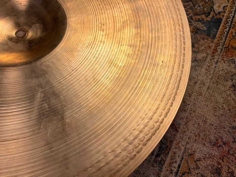 The First Sound Control? Vintage Sabian FLANGE RIDE Medium Heavy 20” 2159 g