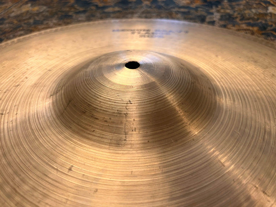 The First Sound Control? Vintage Sabian FLANGE RIDE Medium Heavy 20” 2159 g