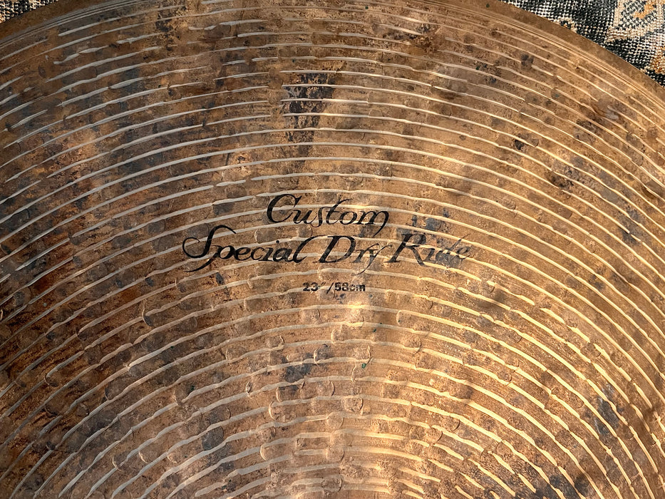 Zildjian K CUSTOM Special Dry Ride 23” SUPER CLEAN! 3324 g SMOKY DRY COMPLEX! No Longer Made!