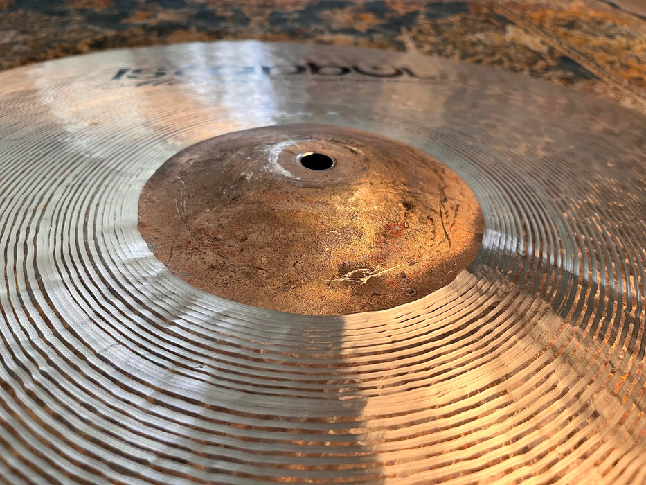 Rare ULTRA DARK MASSIVE ISTANBUL Mehmet 24” Ride Dark Crash 2884 g MC Jazz PERFECT!