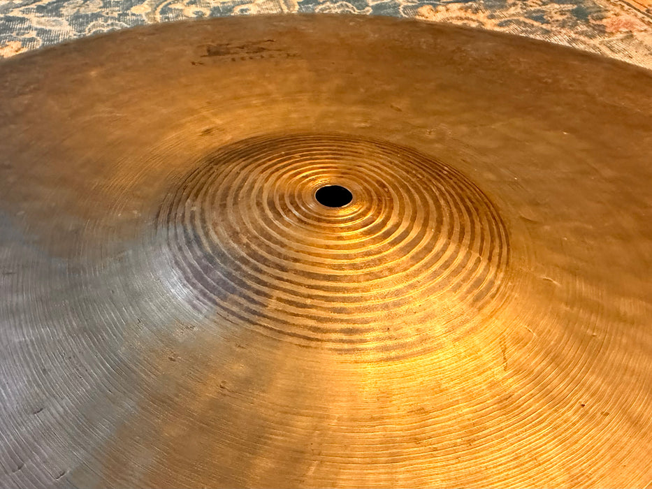 FIRST YEAR ZILDJIAN ORIGINAL KEROPE 22” Ride Crash 2402 g SOUNDS AMAZING! Light Dry!