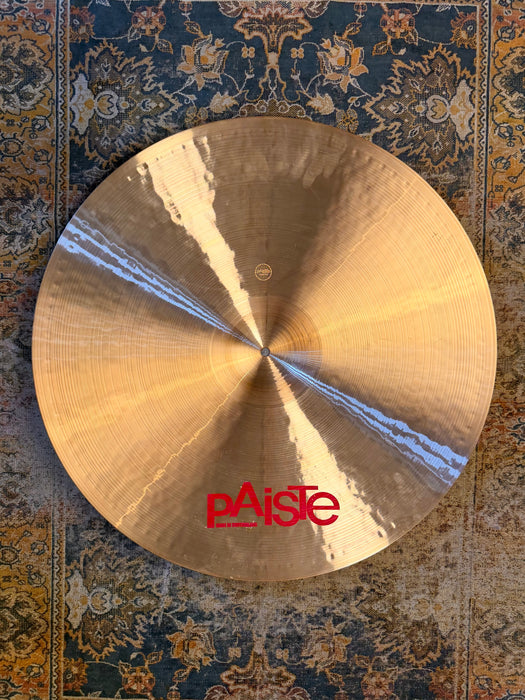 PAISTE 24” 2002 Ride 2 FOOT GOLIATH CLASSIC Tone! 3888 g VERY CLEAN! Don’t Pay $650!