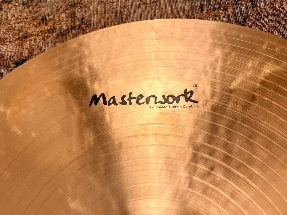 GLOWING Masterwork JAZZ MASTER 20” Paper Thin Crash Ride 1426 g MINT! Gorgeous! Responsive