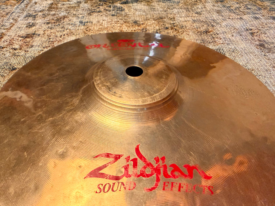 Zildjian Oriental 9” TRASH Splash PAPER THIN and Clean! ONLY 190 g Fantastic Quick Accent! NOT $160!
