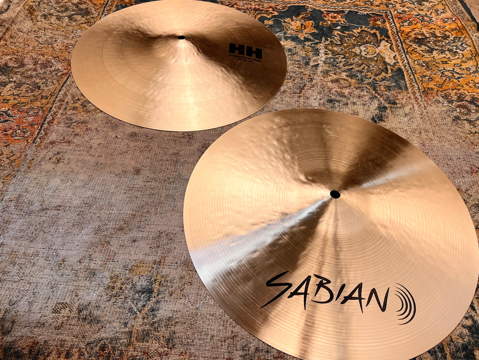 Sabian HAMMERTONE HATS 15” HH Hihats 950 1340 g MINT New Jeff Hamilton! DON’T PAY $800!