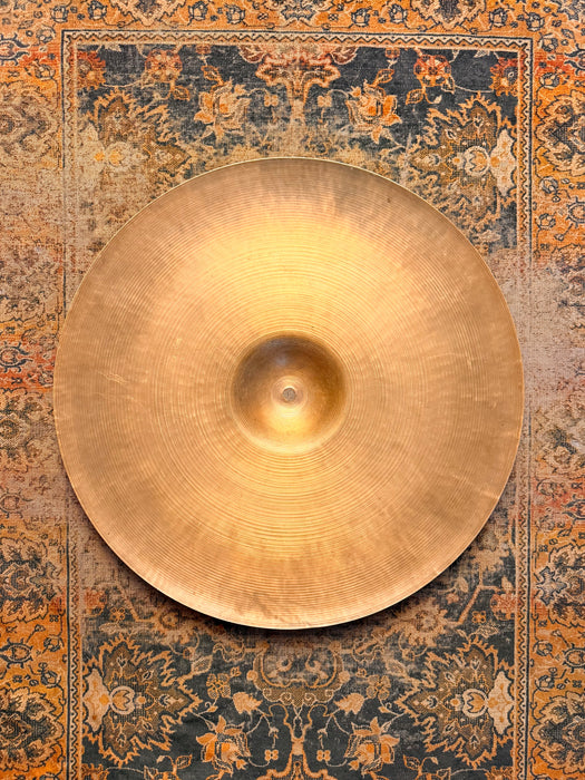 1960s Vintage Zildjian Crash Ride 22” LIGHT DRY COMPLEX Medium Thin 2652 g