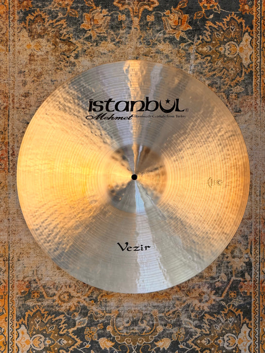 Dark Low Semi-Dry Istanbul Mehmet Vezir Ride 22” 3164 g IMMACULATE Hard To Find! Crashes Beautifully