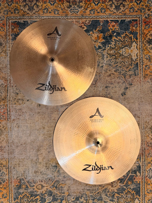 Zildjian 15” NEW BEAT Hihats FAMOUS Classic Tone! Responsive! 1178 1524 g Don’t Pay $550 For A Guess!