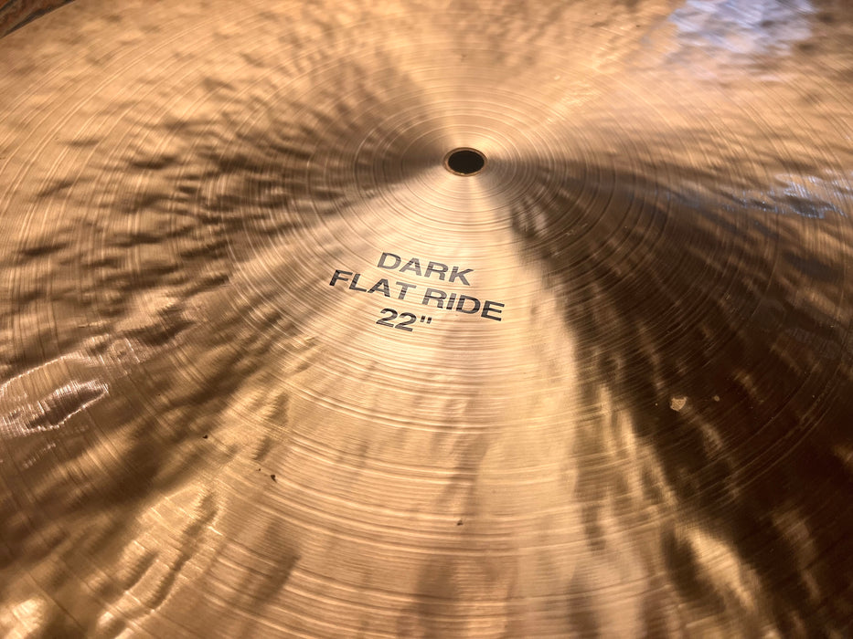 Hard to Find Paiste MASTERS 22” FLAT RIDE 2717 g PERFECT Why Pay $650?