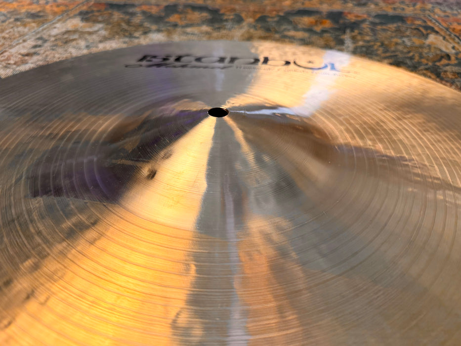 Dark Low Semi-Dry Istanbul Mehmet Vezir Ride 22” 3164 g IMMACULATE Hard To Find! Crashes Beautifully
