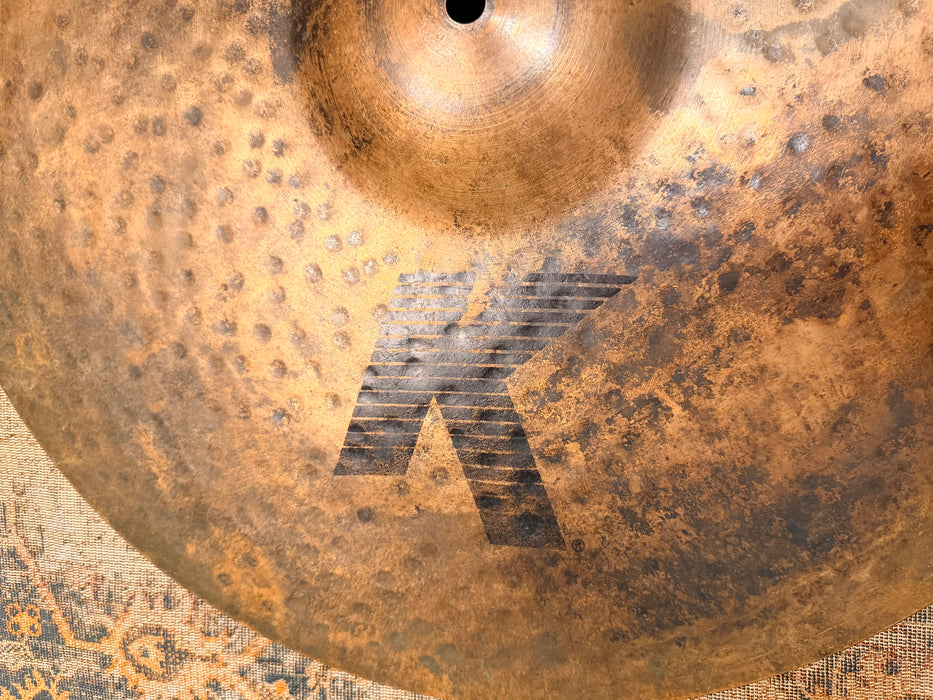 Zildjian K CUSTOM ORGANIC Ride 21” DRY Stick Attack! Great Articulation! Why Pay $580! 2517 g
