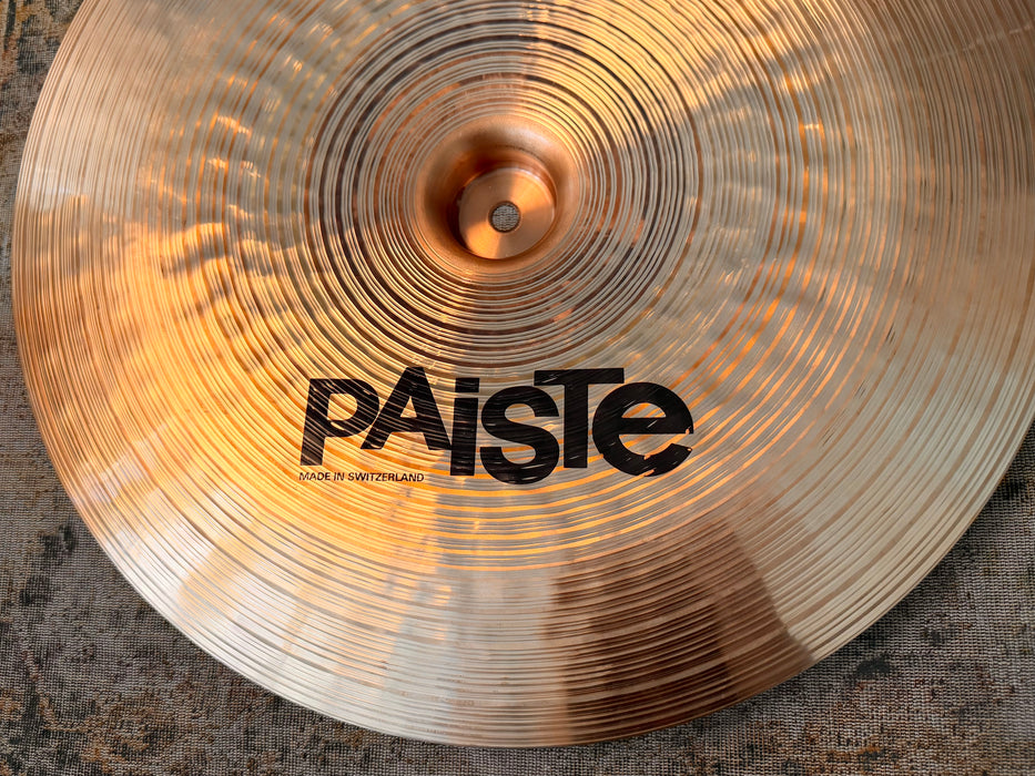 PAISTE Dimensions THIN CHINA 18” DARK Complex & Very Responsive Amazing shape! 1095 g Hard to Find