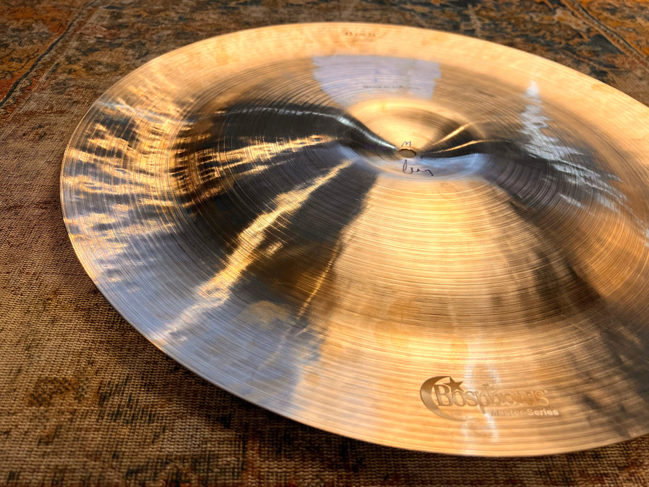 Unique Bosphorus NOVO PROTOTYPE 18” Master Effects China 1010 g MELLOW! Inverted Effects