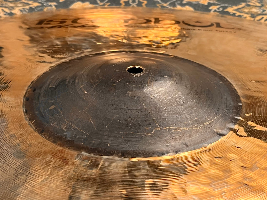Rare 23” ISTANBUL Mehmet BLACK BELL Ride 3597 g DARK Raw Bell! CLEAN! BRILLIANT Shimmer