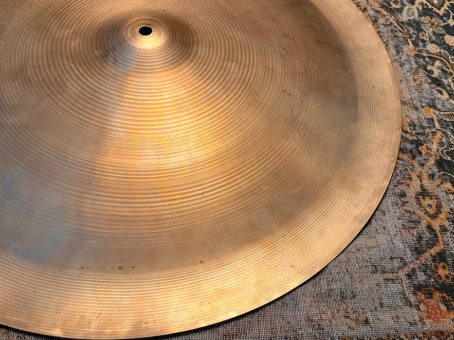 Rare Vintage Zildjian 22” SWISH CHINA PANG 2520 g China! Complex Steeper Profile! Mel Lewis Alt Ride