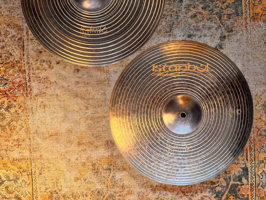 Dark Dry Istanbul Mehmet Kirkor K 15" Hihats 1210 1440 g IMMACULATE Great