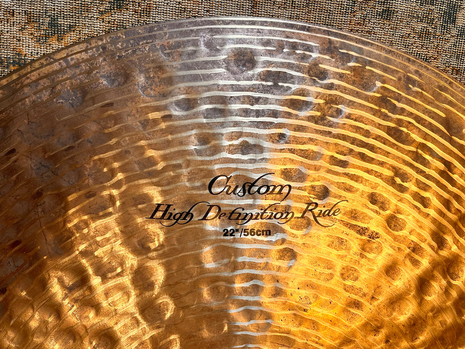 Zildjian K Custom High Definition Ride 22” 2678 g PERFECT Blend of DRY + Complexity! 400th ANNIVERSARY