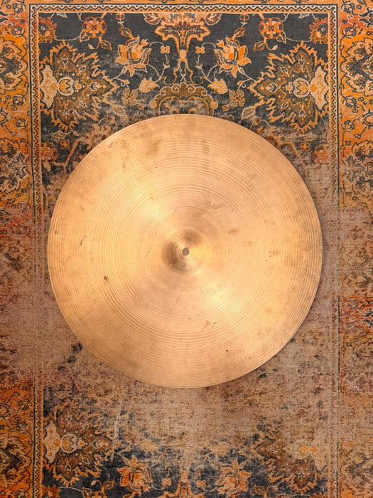 Discontinued Vintage Zildjian MINI CUP Ride 20” 2530 g Controlled Focused Definition! Almost FLAT