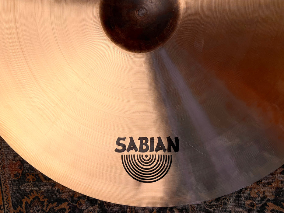 Sabian CUSTOM 24” Memphis Ride 2 FOOT Light Dry Beauty! One Of Kind! Perfect Shape! 3442 g