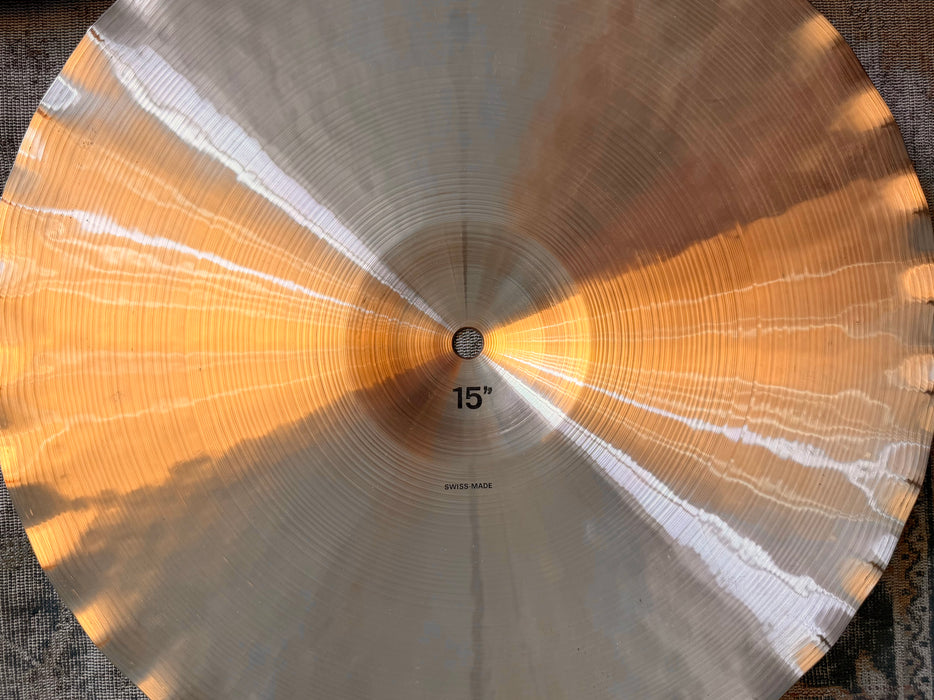 RARE Paiste 2002 BLACK LABEL 15” SOUND EDGE Hihats 1144 1259 g SUPER CLEAN! ICONIC!