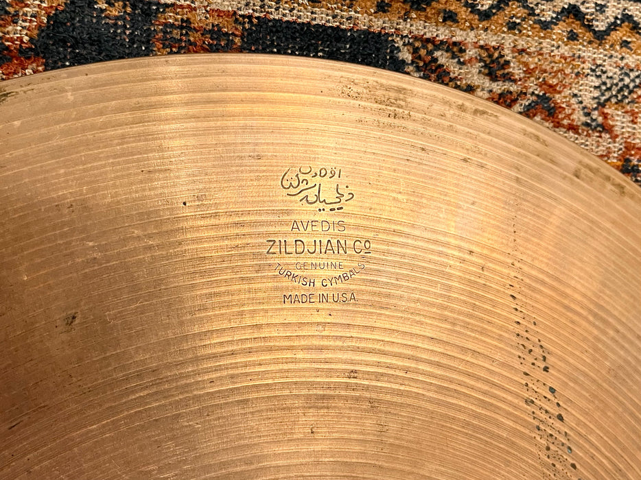 1950s Vintage Zildjian PAPER THIN 14” Hihats 820 846 g LIGHT WHISPY! Incredible!