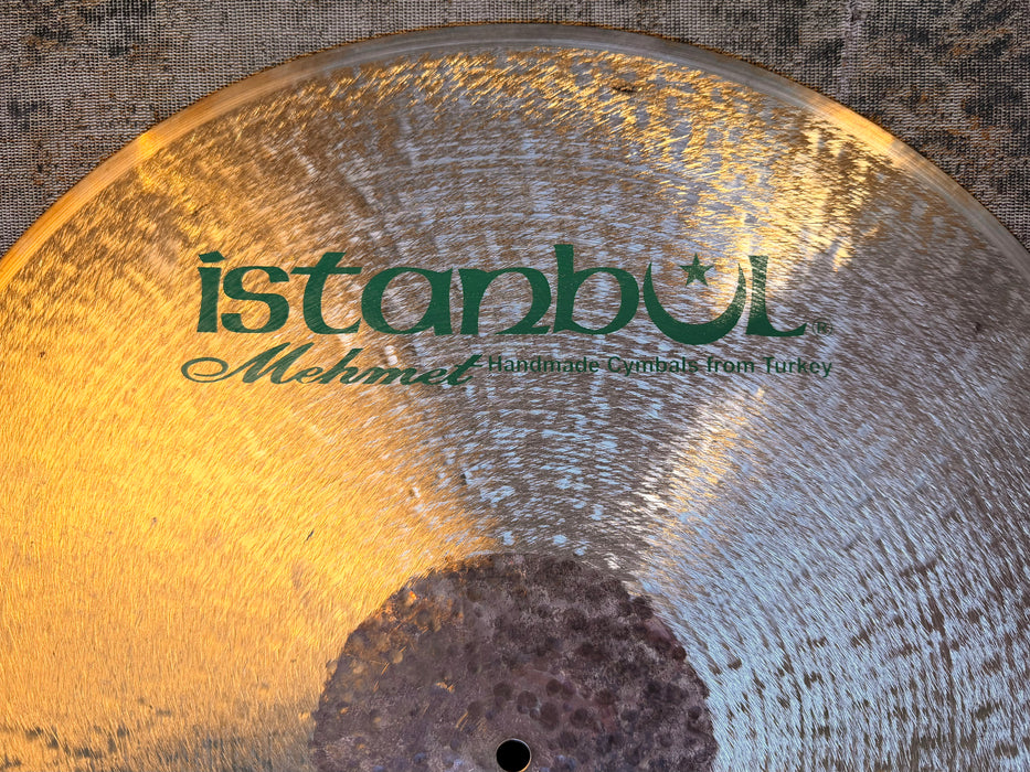 ISTANBUL Mehmet HORACIO EL NEGRO FLAT RIDE 22” Sizzle Immaculate! 2498 g Stunning! Controlled! Ultra Mellow!