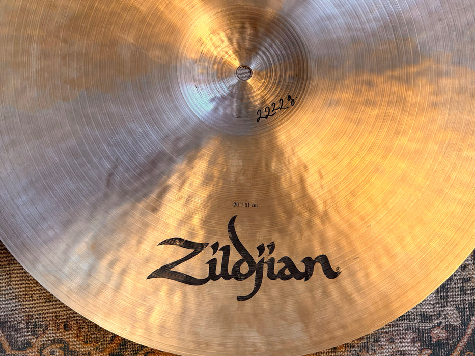 Zildjian KEROPE 20” Ride Crash 2222 g 1st YEAR Of Production! Smooth CLEAN Amazing! The ORIGINAL