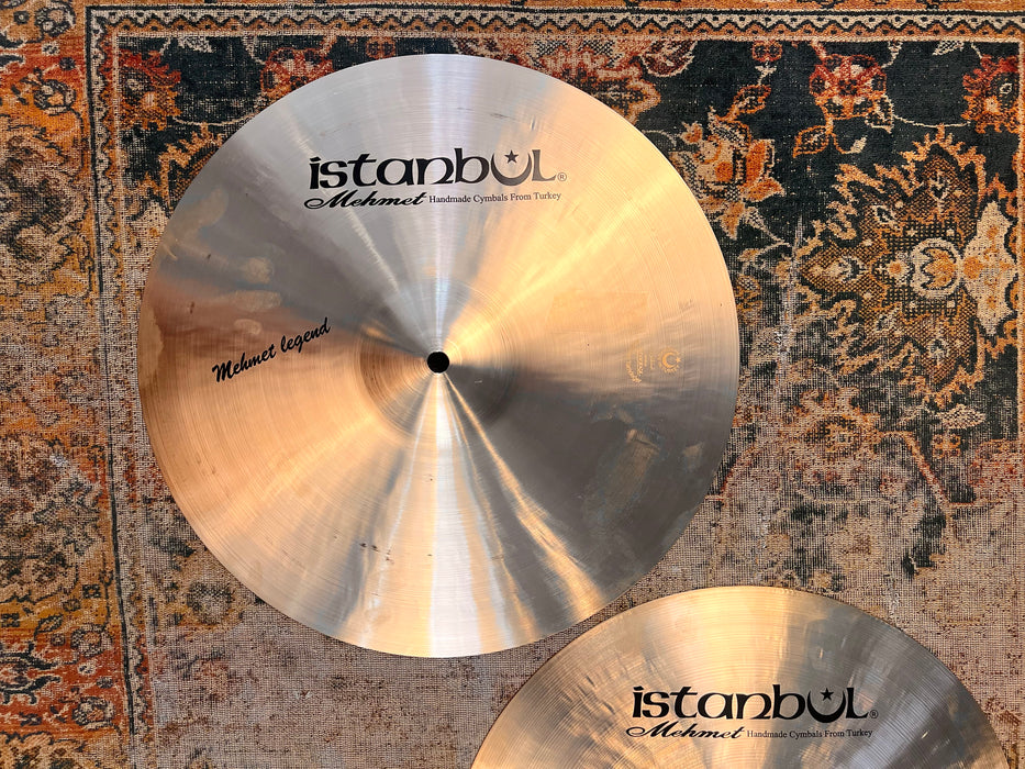 ISTANBUL Mehmet 15” Legend Hihats Mel Lewis 1114 1334 g Glowing WARM Dark IMMACULATE