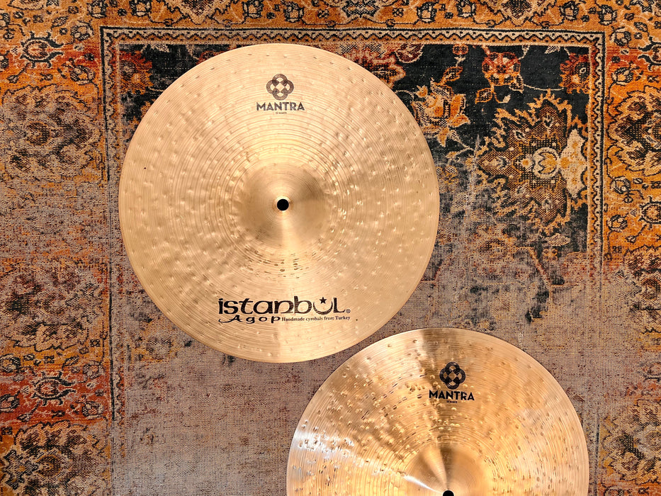 Istanbul AGOP MANTRA 15” Hihats 990 1170 g COMPLEX Light 15s”! Harder To Find! Perfect!