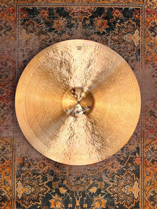 GLOWING Warm ISTANBUL Mehmet Nostalgia 50s 22” Ride 2282 g ULTRA DARK Amazing! PERFECT